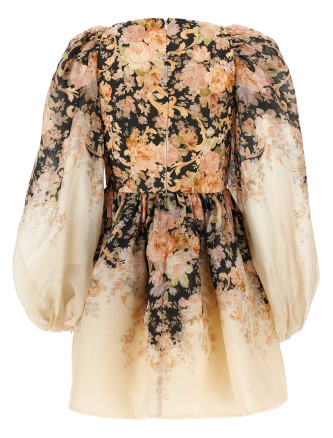 Мини-платье ZIMMERMANN 'Illustration Draped Mini' (0809DF241TEARCO) #