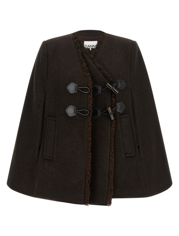 Накидка GANNI Alamari cape (A1010233ZWX) #1