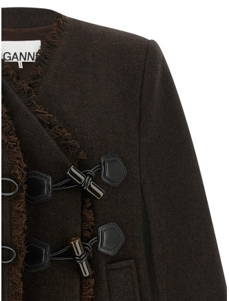 Накидка GANNI Alamari cape (A1010233ZWX) #