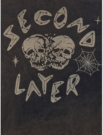 Футболка SECOND/LAYER 'Skull' (306401) #