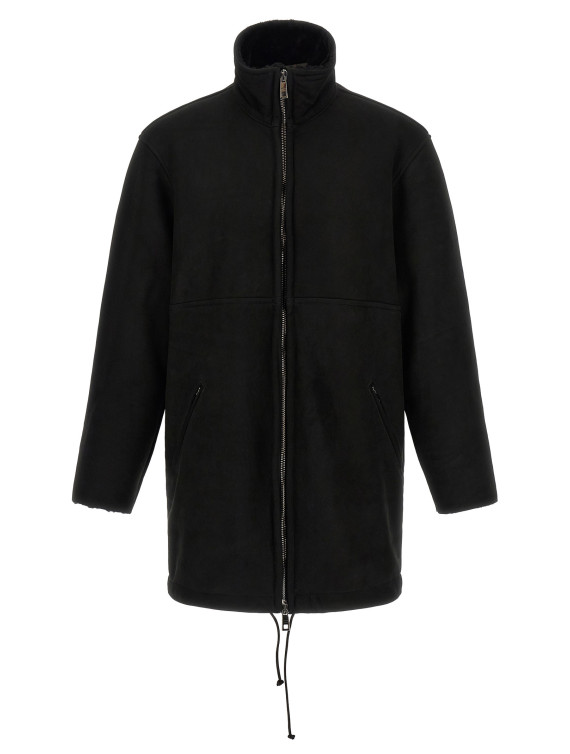 Пальто GIORGIO BRATO Shearling caban (GU27F22052MEVLNERO) #1