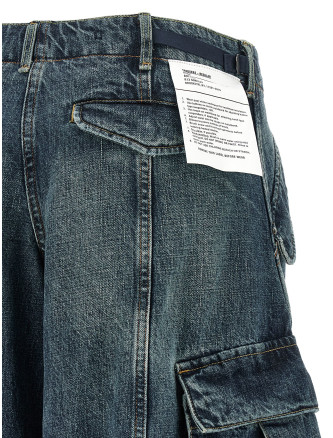 Джинсы R13 'Siouxsie Field Cargo' (R13WD236D207ADAWSONBLUE) #