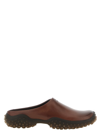 Сабо MIU Leather sabots