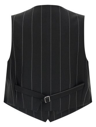 Жилет FEDERICA BONIFACI Pinstriped crop vest (VEST001GESSATO) #
