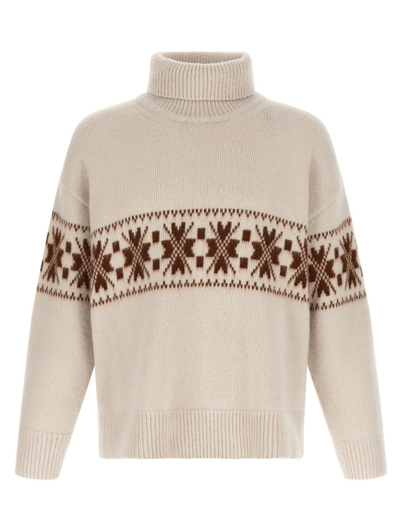 Свитер KITON High neck sweater (D62948K0586L01PANNACUOIO) #1