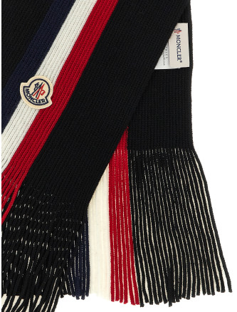 Шарф MONCLER Tricolor wool scarf (L20913C00026A9575999) #
