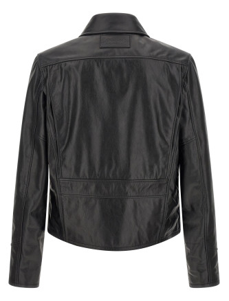 Куртка AMIRI Leather jacket with zip (AM426JA0310002) #