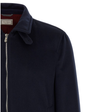 Куртка BRUNELLO CUCINELLI Wool bomber beaver (MV4676379C006) #