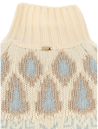 Свитер HERNO Wool and cashmere sweater with intarsia (ML000081D703831010) #