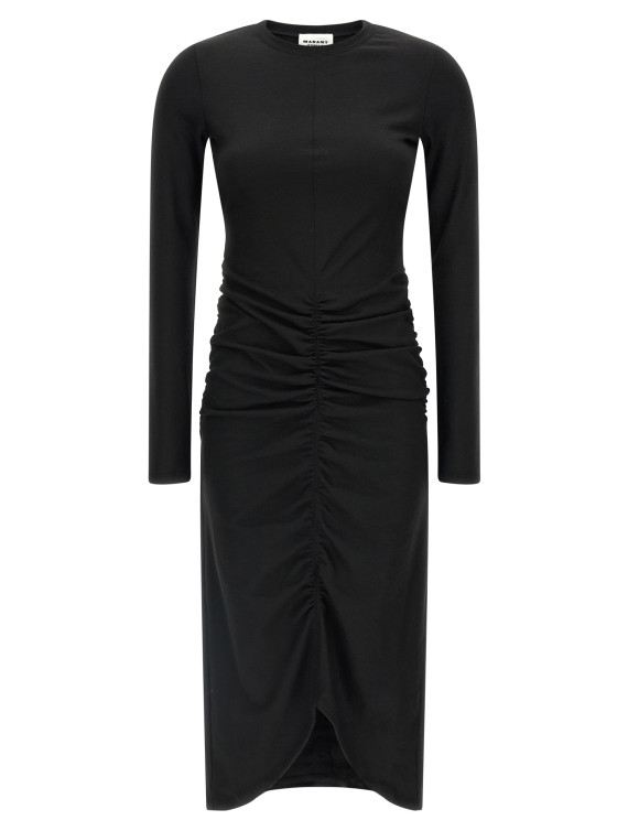 Платье миди MARANT ETOILE 'Dylin' (RO1184FAD3K05E01BK) #1