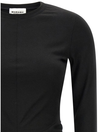 Платье миди MARANT ETOILE 'Dylin' (RO1184FAD3K05E01BK) #