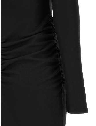 Платье миди MARANT ETOILE 'Dylin' (RO1184FAD3K05E01BK) #
