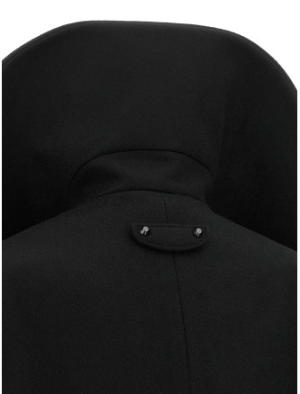 Пальто BALENCIAGA Asymmetrical neck caban (A009LRTW8171000) #