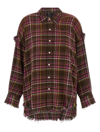 Рубашка R13 Fringed shirt
