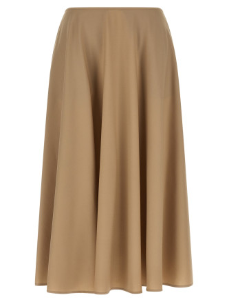Юбка миди MOSCHINO Stretch wool skirt