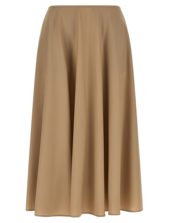 Юбка миди MOSCHINO Stretch wool skirt (A013654220084) #1