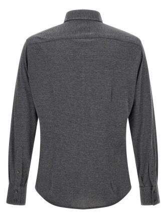 Рубашка BRUNELLO CUCINELLI Cotton and silk shirt (MH8366686C572) #