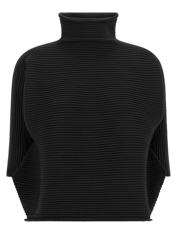Блузка PLEATS PLEASE ISSEY MIYAKE 'Zig Zag Knit' (PP68KK80115) #1