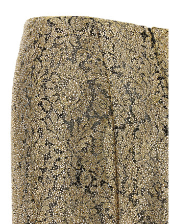 Юбка миди ERMANNO SCERVINO Embroidered tulle skirt (D492O701CTZJO50927) #