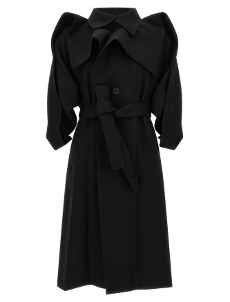 'Calligraph' trench coat