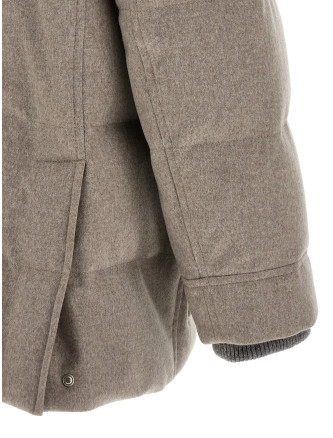 Парка BRUNELLO CUCINELLI Membrane wool flannel parka (MM4701823CWB01) #
