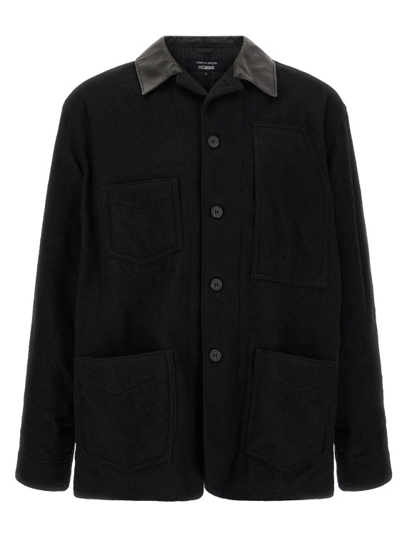 Куртка COMME DES GARҪONS HOMME Wool cloth jacket (HRJ0200511) #1