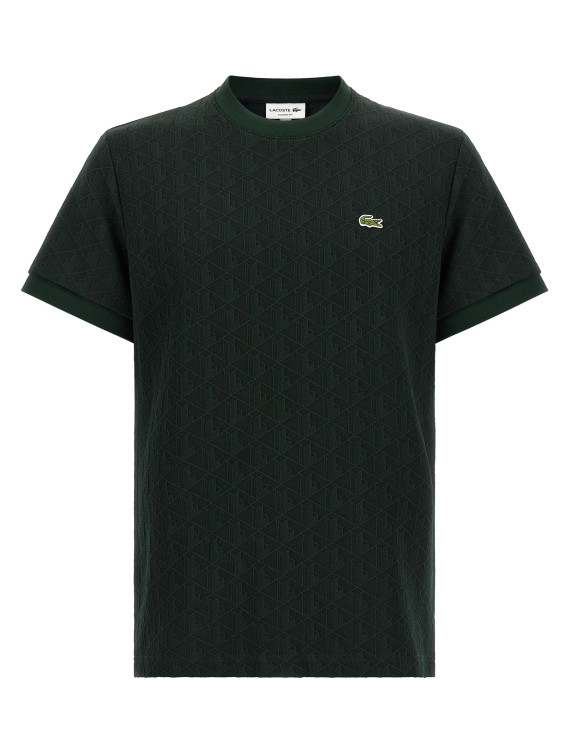 Футболка LACOSTE T-Shirt in Jacquard Monogram (TH1197SPU) #1