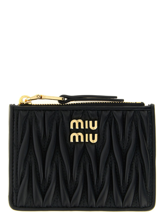 Кошелёк MIU Matelassé nappa cardholder (5MC093AFPPF0002) #1