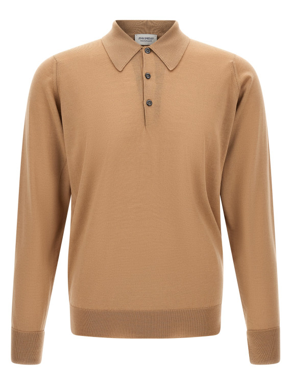 Поло JOHN SMEDLEY 'Dorset' (DORSETTOSTEDALMOND) #1