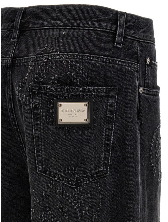 Джинсы DOLCE&GABBANA 'DG' (GWVNXDG8HF4S9001) #
