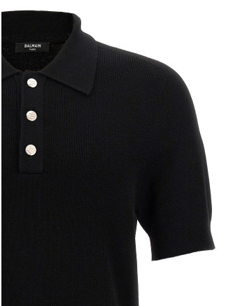 Поло BALMAIN 'Label' (DH1GB066KE930PA) #