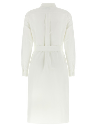 Платье миди POLO RALPH LAUREN Logo embroidery chemisier dress (211928804001) #