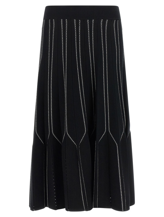 Юбка миди ELISABETTA FRANCHI Origami knit skirt (GK11Q67E2685) #1