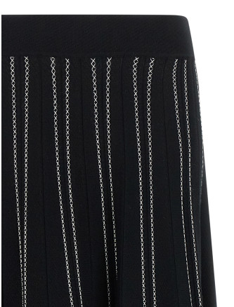 Юбка миди ELISABETTA FRANCHI Origami knit skirt (GK11Q67E2685) #