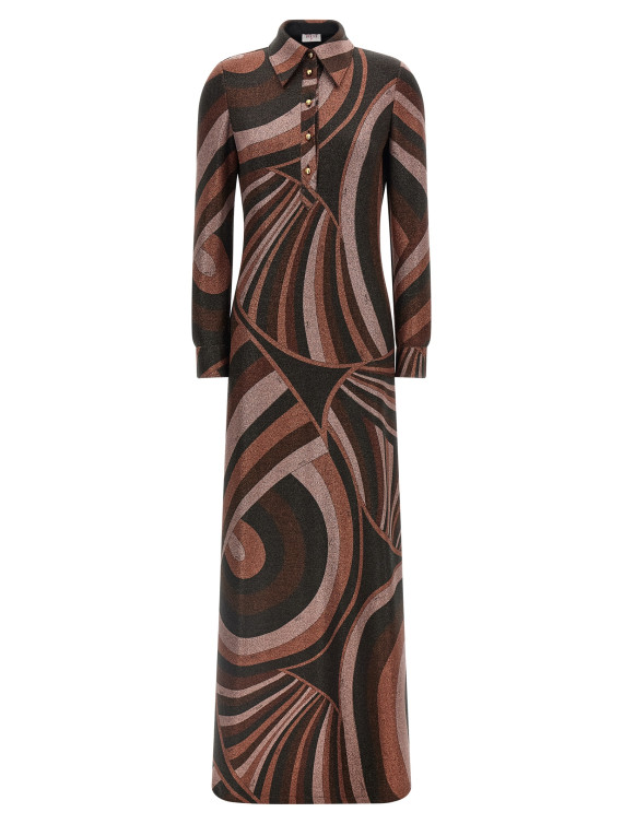 Платье макси EMILIO PUCCI 'Iride' (6UJI656U867011) #1
