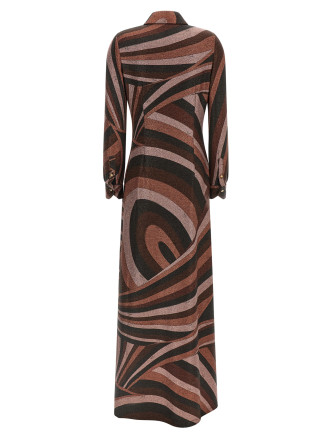 Платье макси EMILIO PUCCI 'Iride' (6UJI656U867011) #