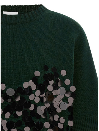 Свитер NUDE Sequin cropped sweater (1101W26099234) #