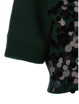 Свитер NUDE Sequin cropped sweater (1101W26099234) #
