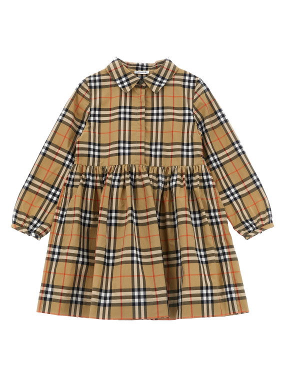 Платье BURBERRY 'Winifred Check' (8130891SANDIPCHECK) #1