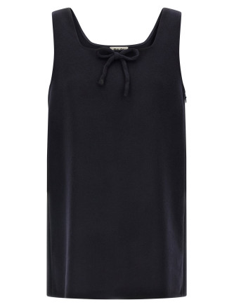Мини-платье MIU 'Waxed Double Wool'
