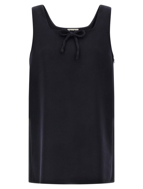 Мини-платье MIU 'Waxed Double Wool' (MF6578SOOO6471F0008) #1