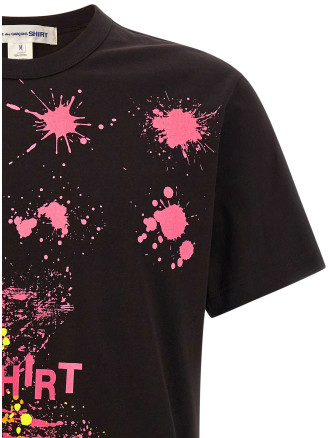 Футболка COMME DES GARCONS SHIRT Paint splash t-shirt (FRT0060511) #