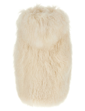 Шуба YVES SALOMON Long-haired vest (27W27WKG30072TIXXC11) #