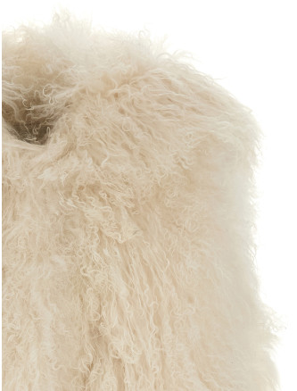 Шуба YVES SALOMON Long-haired vest (27W27WKG30072TIXXC11) #