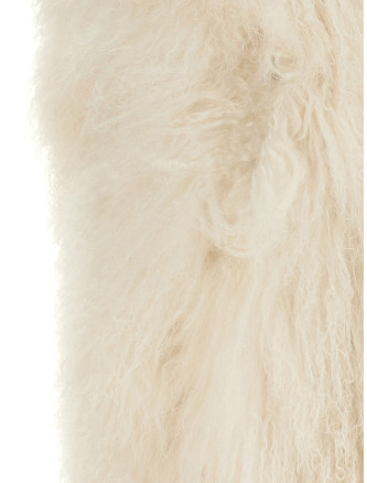 Шуба YVES SALOMON Long-haired vest (27W27WKG30072TIXXC11) #