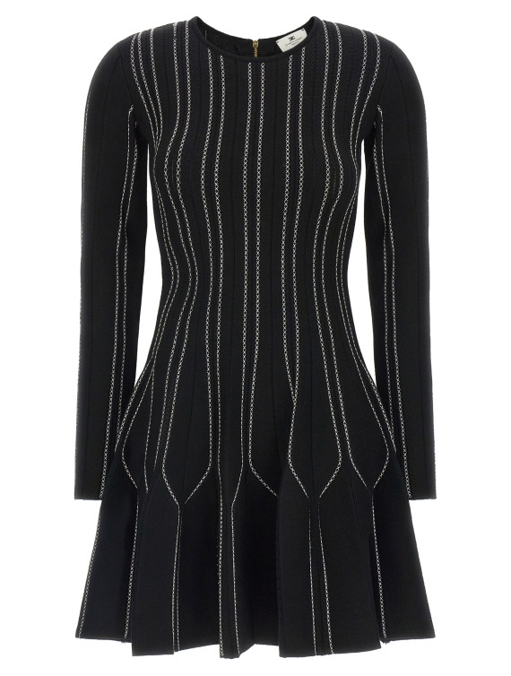 Мини-платье ELISABETTA FRANCHI Origami knit dress (AM39Q67E2685) #1