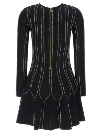 Мини-платье ELISABETTA FRANCHI Origami knit dress (AM39Q67E2685) #