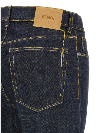 Джинсы FENDI Long jeans (FLP376B1PLF0QG3) #