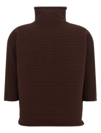 Блузка PLEATS PLEASE ISSEY MIYAKE 'Zig Zag Knit' (PP68KK80147) #