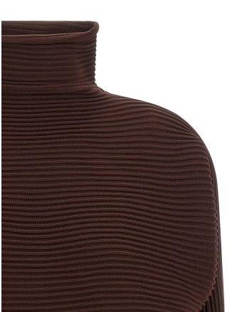 Блузка PLEATS PLEASE ISSEY MIYAKE 'Zig Zag Knit' (PP68KK80147) #